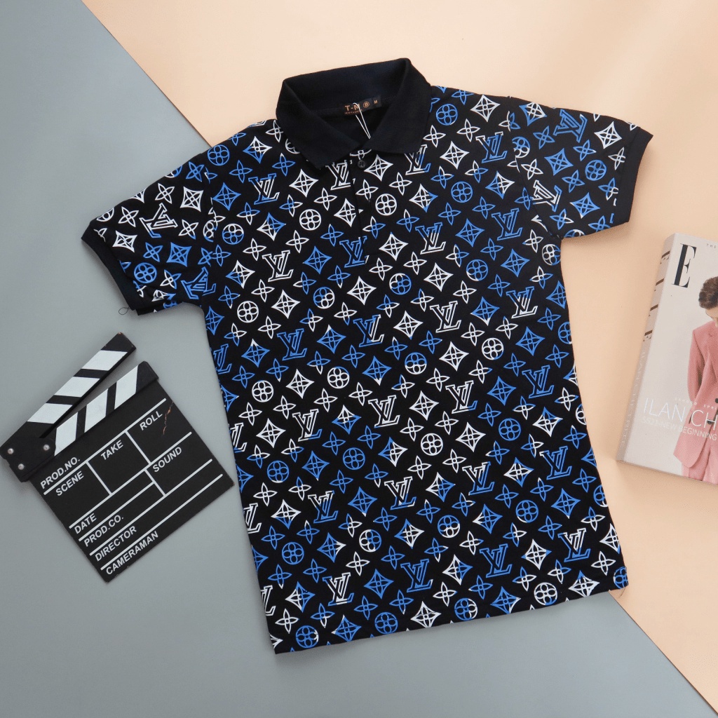 ÁO  THUN NAM CÓ CỔ PHỐI HỌA TIẾT ĐẸP SANG TRONG TINH TẾ THỜI TRANG ĐẲNG CẤP CÁ TÍNH