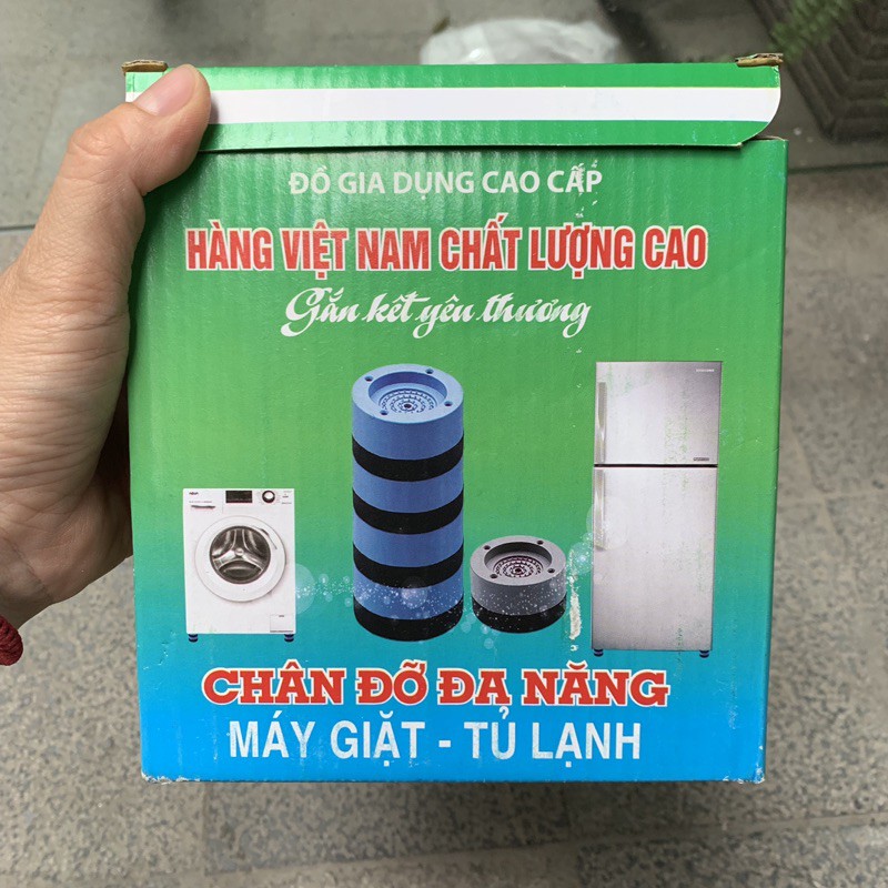 Set 4 miếng đệm cao su lót chân máy giặt chống rung chống ồn