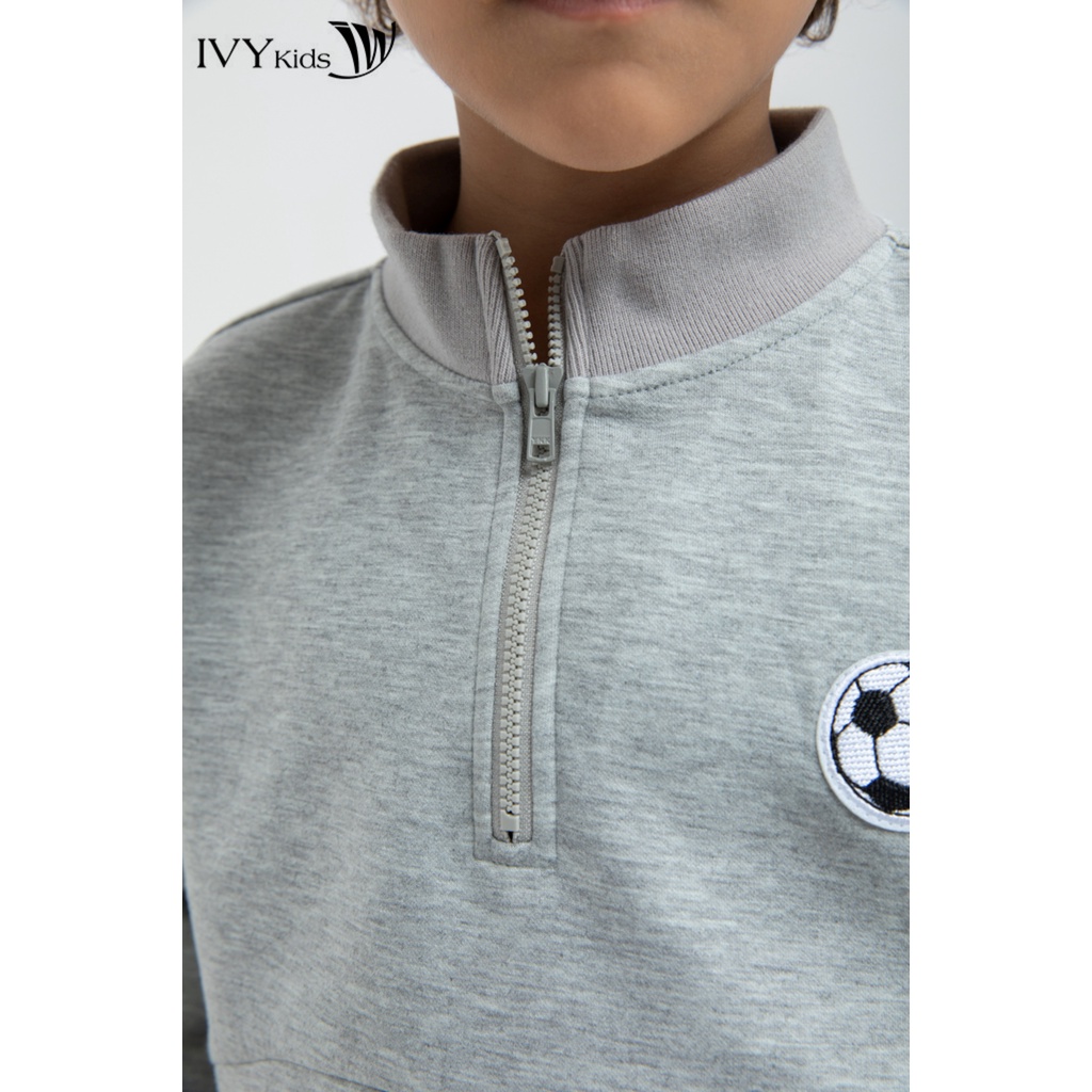 Áo thun bé trai ENTHUSIASM IVY moda MS 58K1078