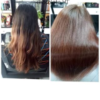 Nhuộm phủ bạc Chocolate HT