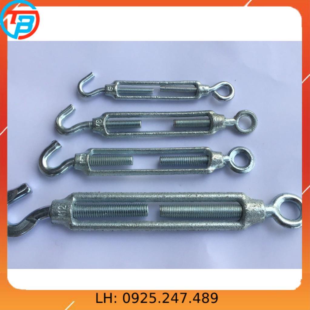 Tăng đơ thép mạ dùng để tăng dây cáp, dây phơi và chằng chống cột kèo