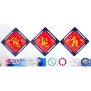 Tranh đính đá Phúc Lộc Thọ