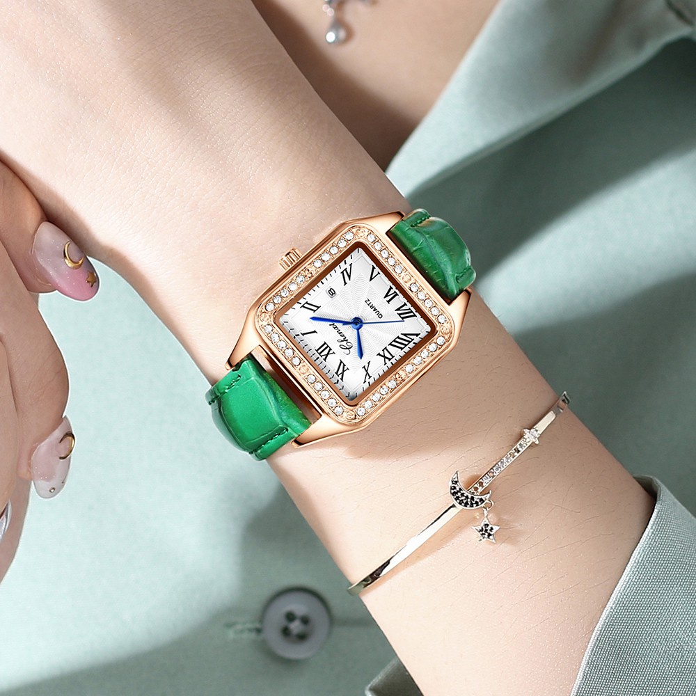 Đồng Hồ Chenxi Chống Thấm Nước Dây Da Sang Trọng Dành Cho Nữ