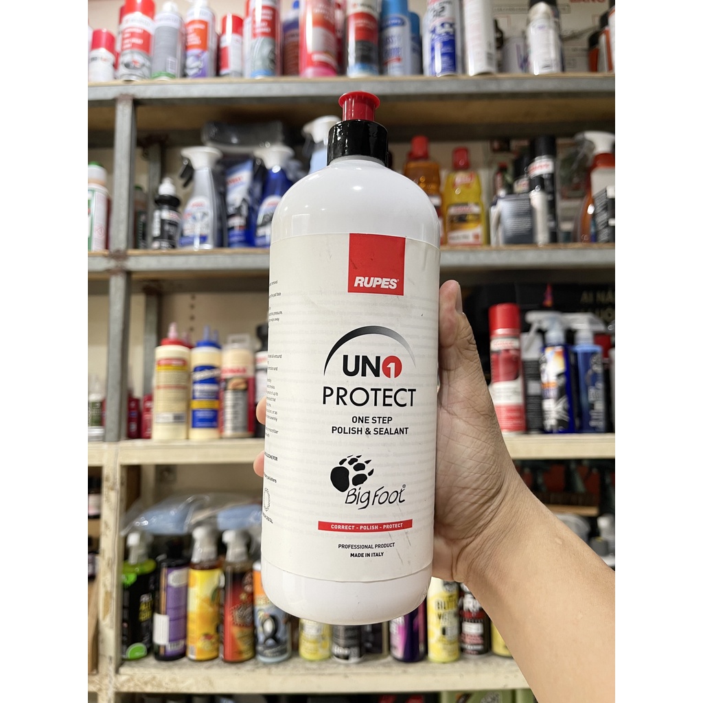 PASTE/XI ĐÁNH BÓNG BƯỚC 3 RUPES UNO PURE UNTRA FINISHING POLISH 9.PURE 1L