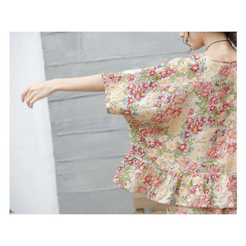 RN462_Rập giấy may bộ đồ tay liền nữ