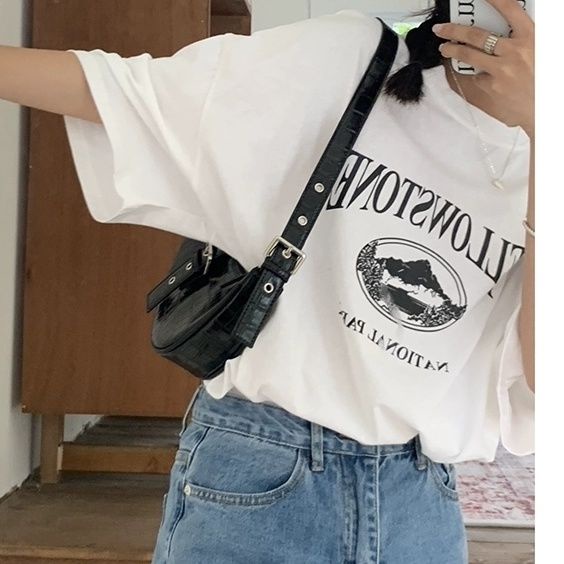 Túi Xách Nữ Vân Da Cá Sấu Đen Thời Trang