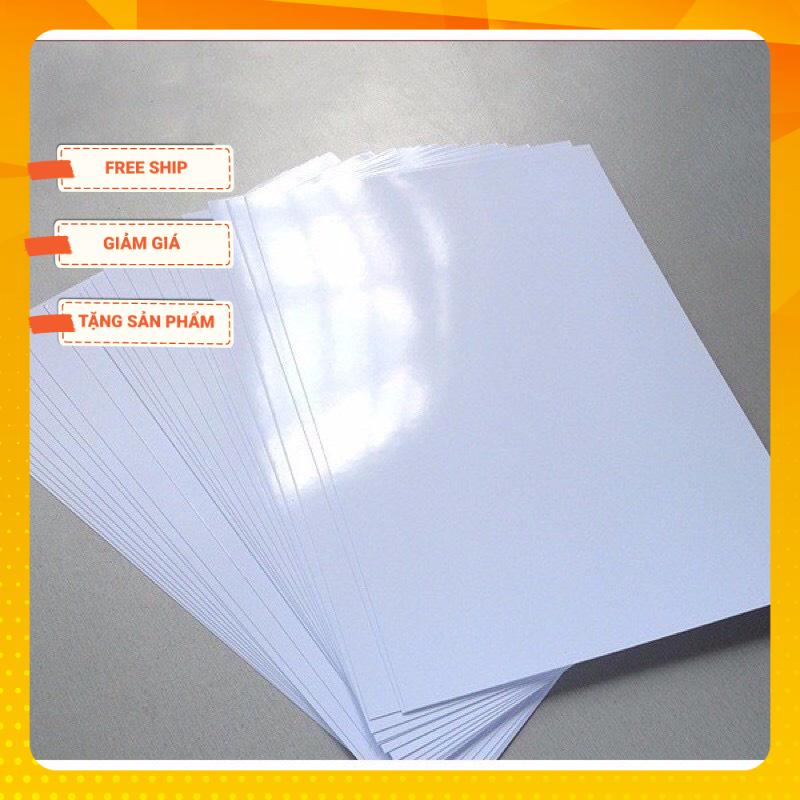 GIẤY IN ẢNH DECAL A4 ĐL135 (Đề can photo - Photo paper)