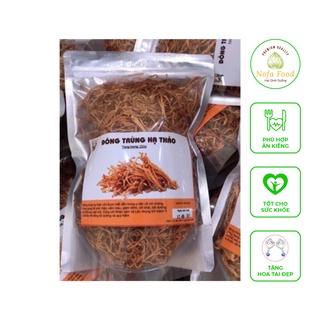 Đông trùng hạ thảo sấy khô sợi to ngon hàng cao cấp bồi bổ cơ thể cải thiện sức khỏe 200gr - nofa food