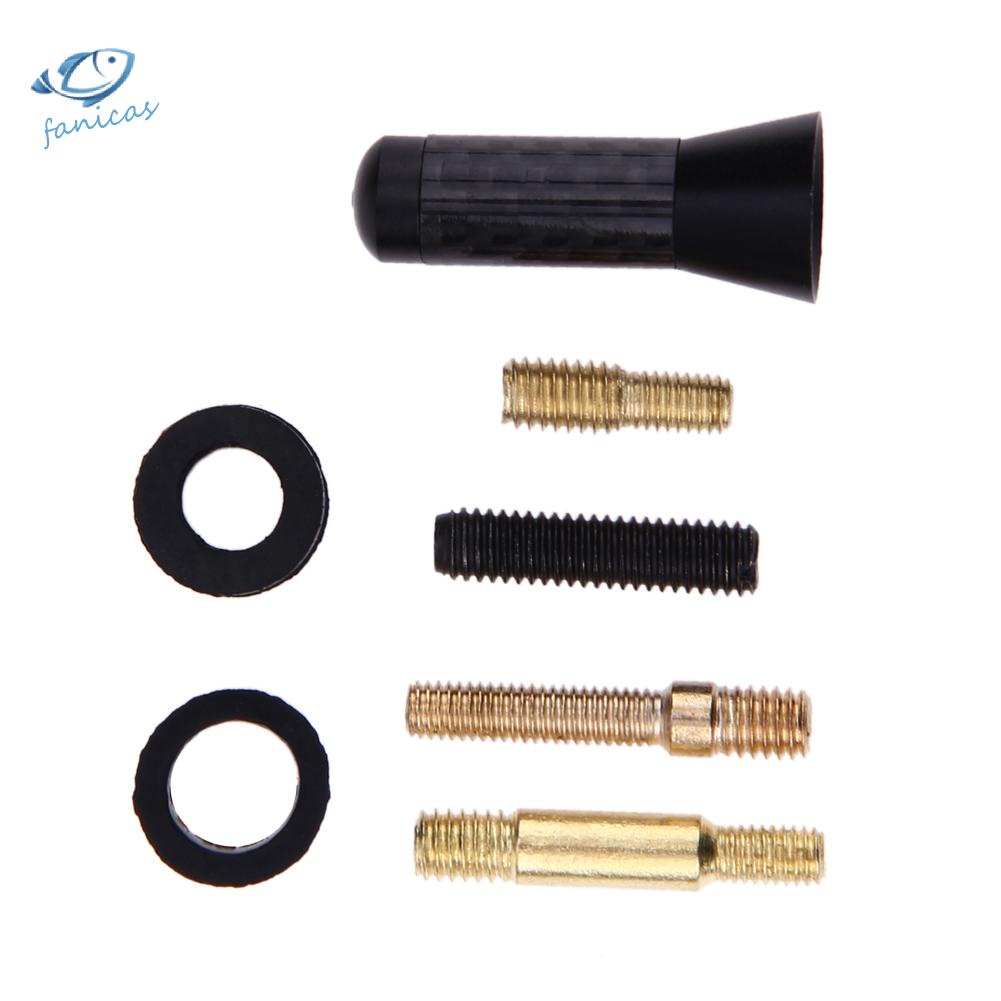 Ăng Ten Radio FM Ficas 3.5cm Sợi Carbon Ngắn Gắn Trần Xe Hơi