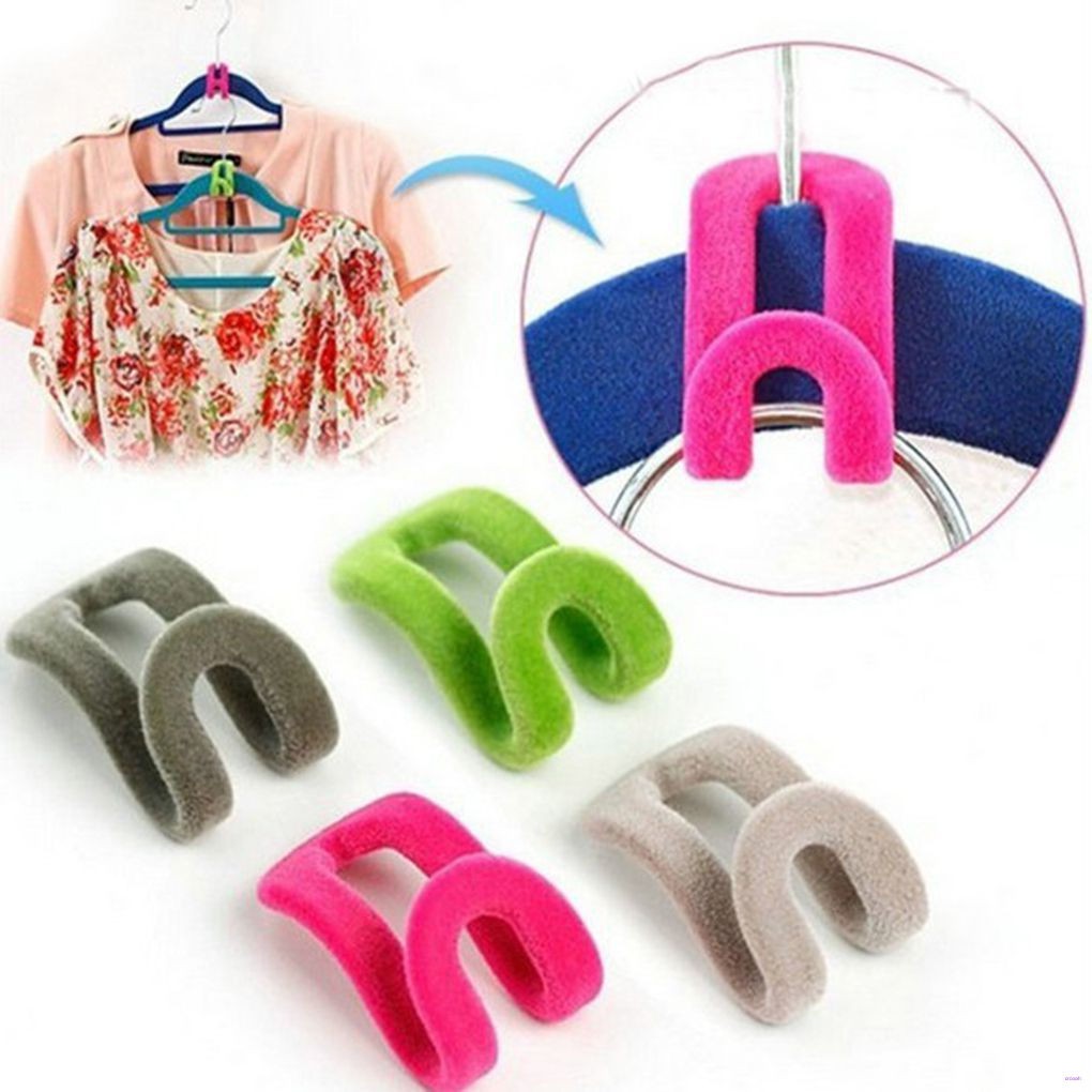 Set 10 Phụ Kiện Nối Móc Treo Quần Áo