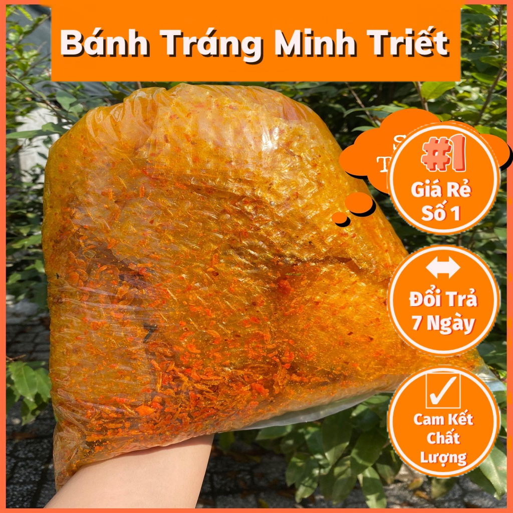 500gr Bánh Tráng SaTế Tôm Lá Bánh Tráng Tây Ninh