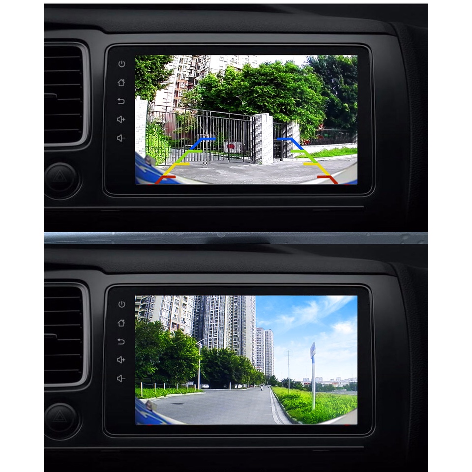 Smartour 2k ahd 1080p cvbs tầm nhìn ban đêm góc rộng 180 độ xe mắt cá hd dự phòng ngược camera quan sát phía sau ô tô đa năng