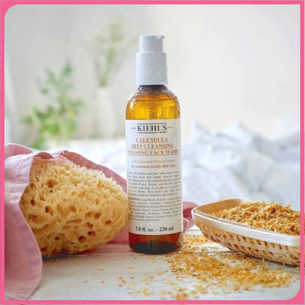 Sữa Rửa Mặt Hoa Cúc - Kiehl’s Calendula Deep Cleansing Foaming Face Wash ✎🅾