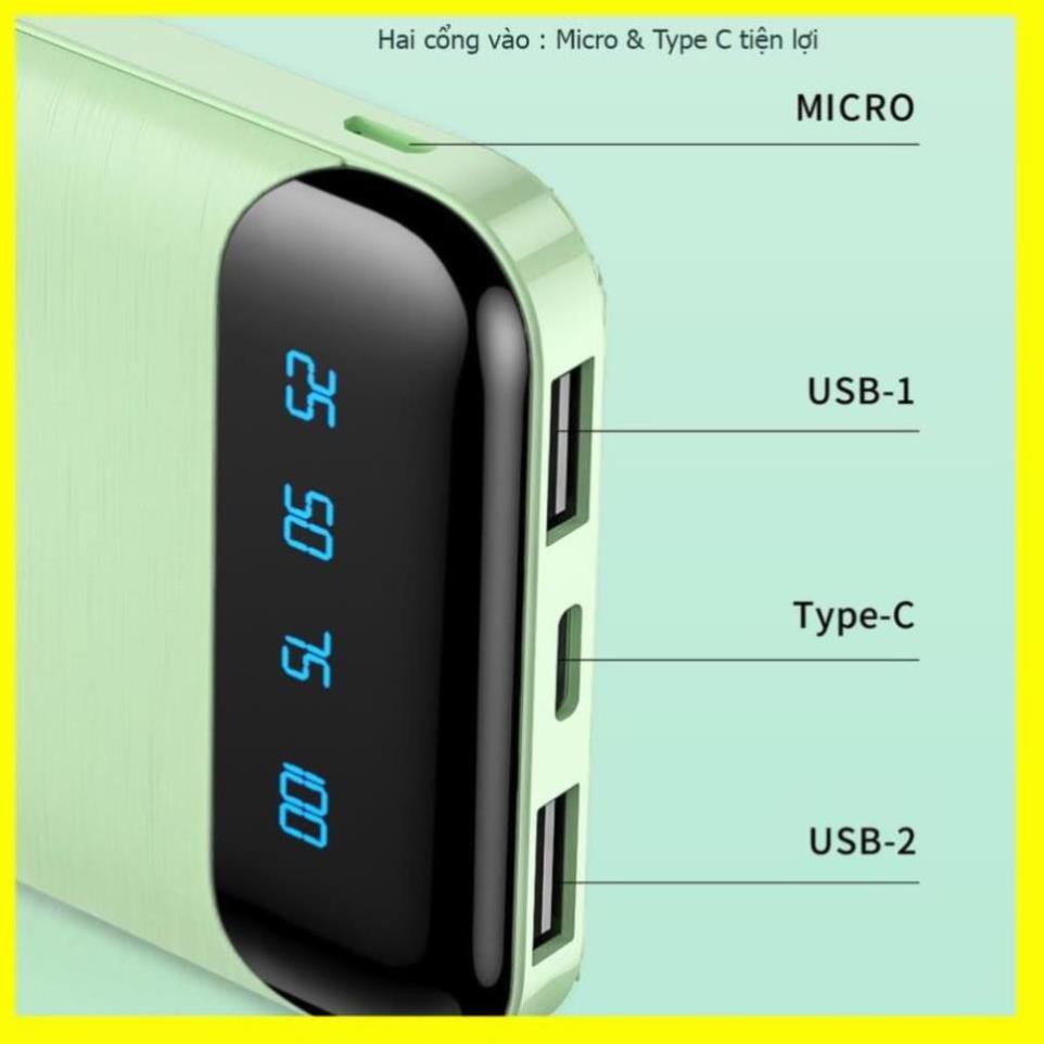 Pin Sạc Dự Phòng Mini Cute Remax Wk161 10000 Mah, Cục Sạc Dự Phòng Mini Giá Rẻ Dễ Thương, Pin Dự Phòng Remax, BH 1 Năm