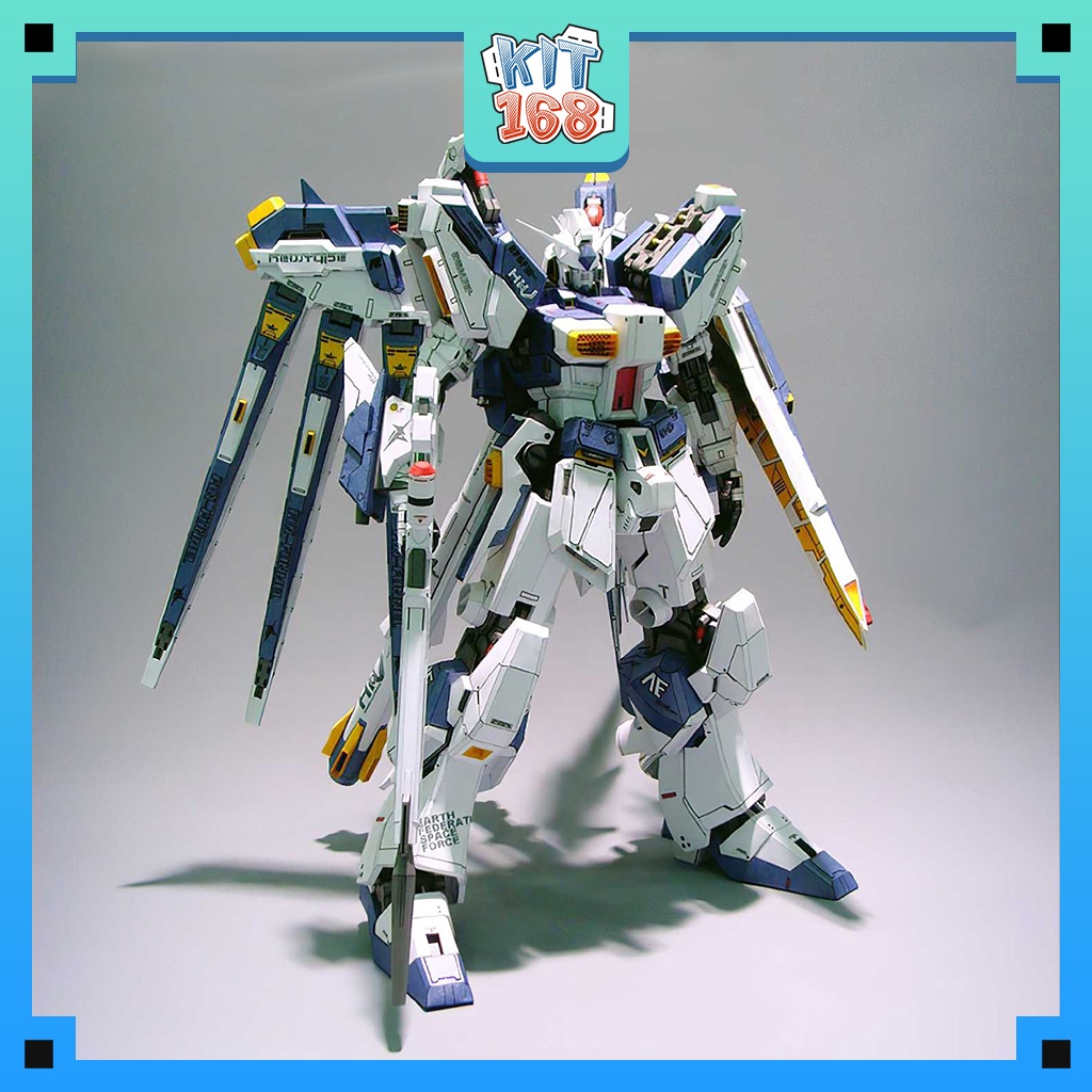 Mô hình giấy Anime game Robot RX-93-V2 Hi-v Gundam ver 2