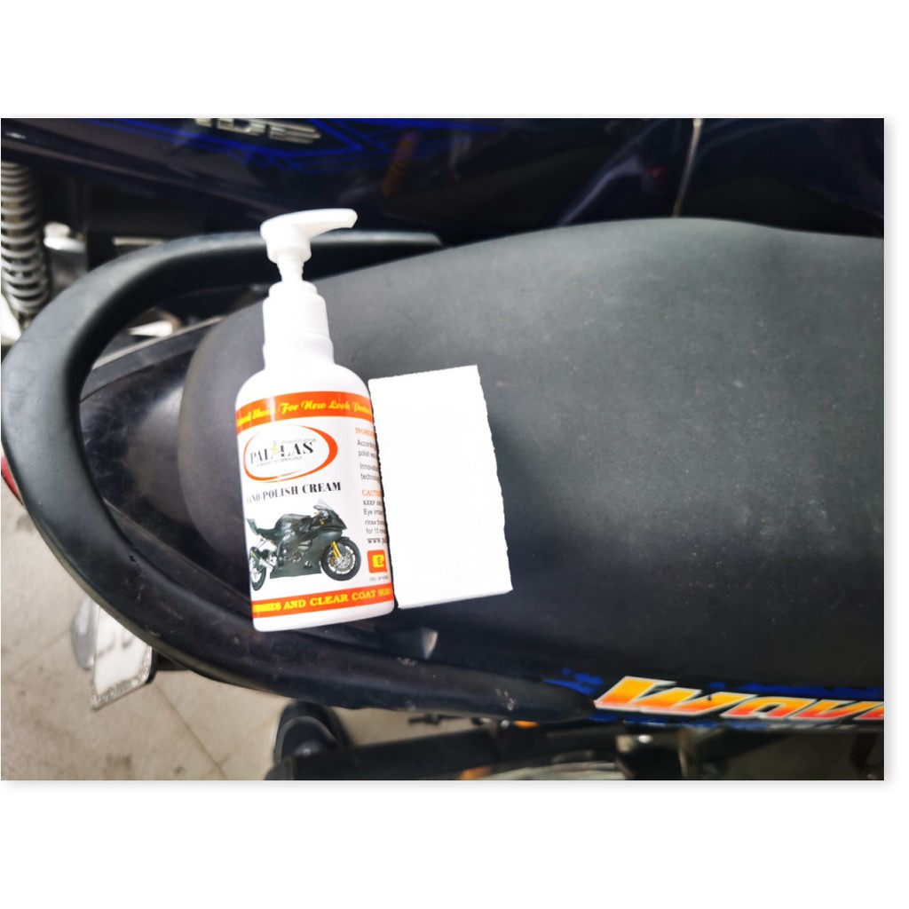 Dung Dịch Làm Mới Phục Hồi Nhựa Đen ,Bóng Lốp Xe ,Bóng Da Nano pallas 250g Tặng Mút | BigBuy360 - bigbuy360.vn