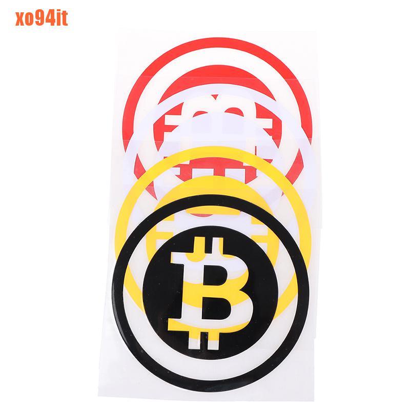 Bitcoin Car Sticker Cryptocurrency Blockchain Sticker Vinyl Car Window De