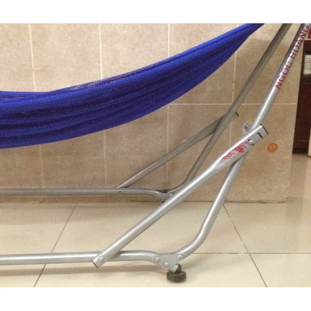 Combo Khung võng xếp Ngọc Hoàng + lưới võng DTX rộng 50cm