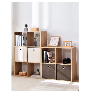 Kệ gỗ tổ ong 3 tầng, kệ sách tổ ong sang trọng, hiện đại, gọn gàng chất gỗ MDF dày 12mm  Big sale BIG SALE