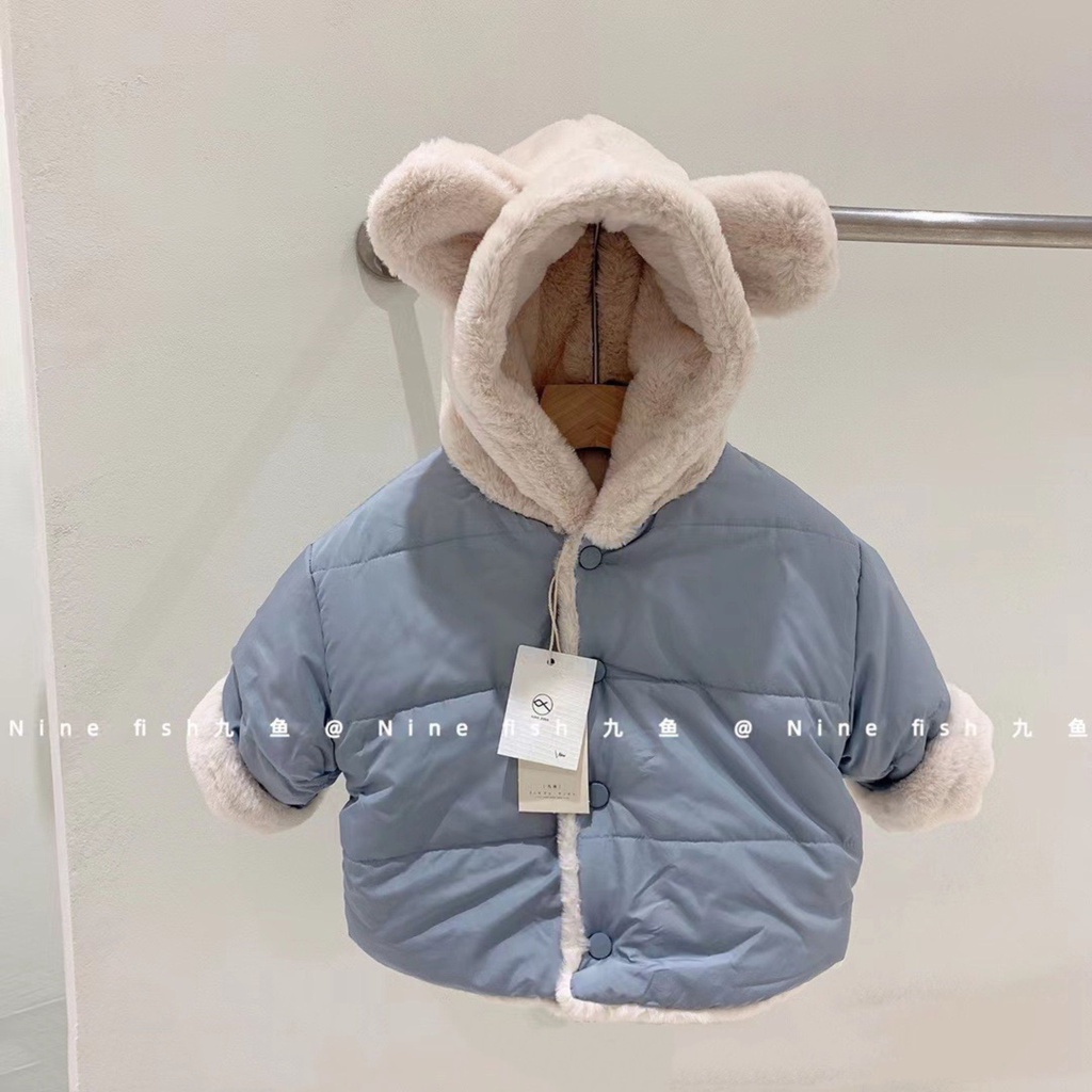 Áo khoác cho bé trai bé gái , áo khoác phao cho bé Thanh hằng baby 11 - 21kg
