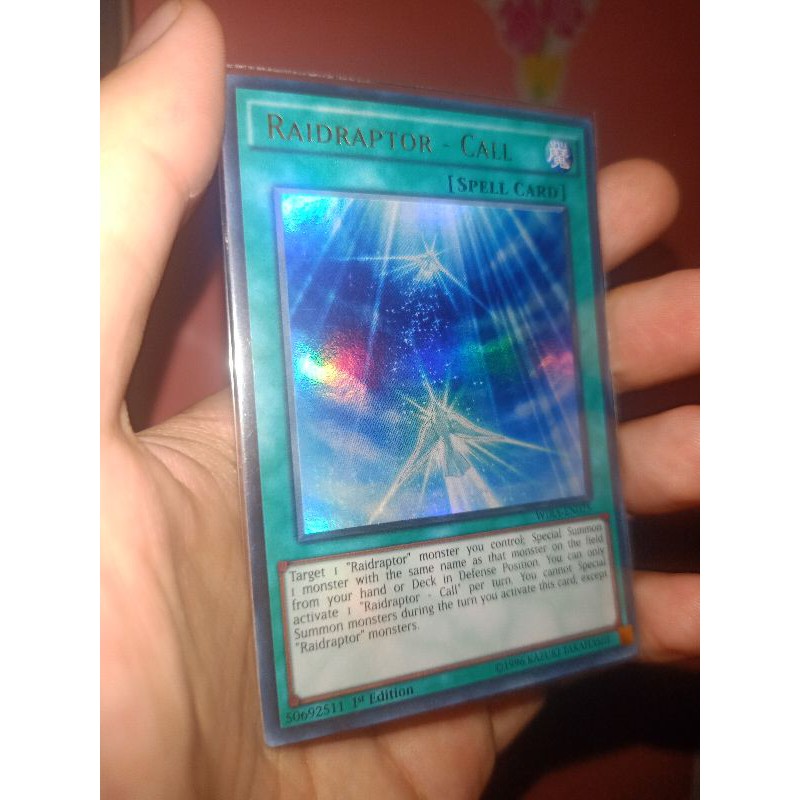 Tên thẻ bài yugioh: Raidraptor - Call - WIRA-EN025 - Ultra Rare 1st Edition