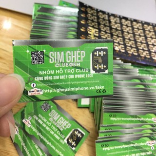 ⚡️COMBO 10 SIM GHÉP THẦN THÁNH CLUB XANH