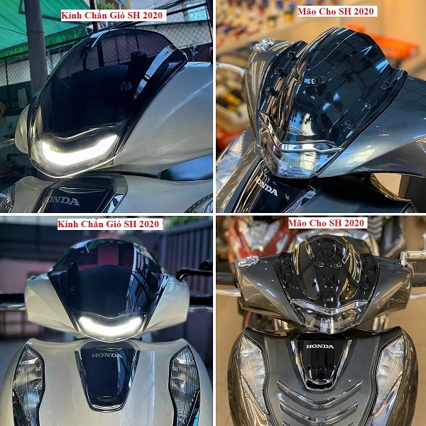 Kính Chắn Gió Sh 2020 Mẫu ZhiPat Hàng FullBox Cao Cấp