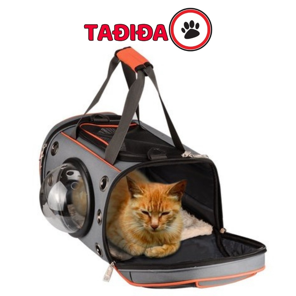 Balo cho Chó Mèo Du Hành Gia trong suốt , Túi vận chuyển Thú Cưng cực xinh xắn  Tadida Pet