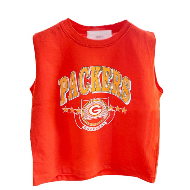 Áo thun tanktop Packers thời trang mùa hè cho bé A475