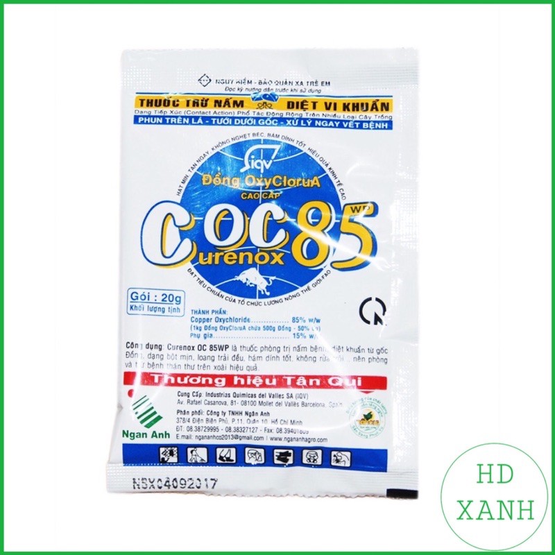 Thuốc phòng trừ nấm bệnh Coc85 20g