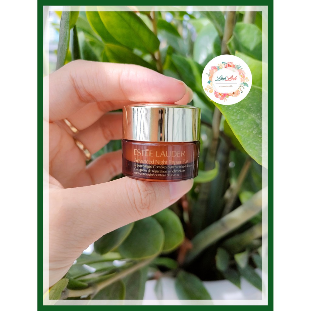 (tặng kèm mặt nạ 3D) 5ml không vỏ hộp - Kem mắt cải thiện quầng thâm Estee Lauder Advanced Night Repair Eye Supercharged