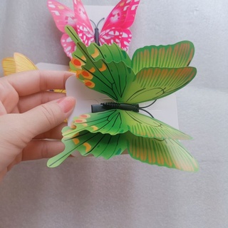 Kẹp tóc hình con bướm 3d/ phụ kiện thời trang tóc