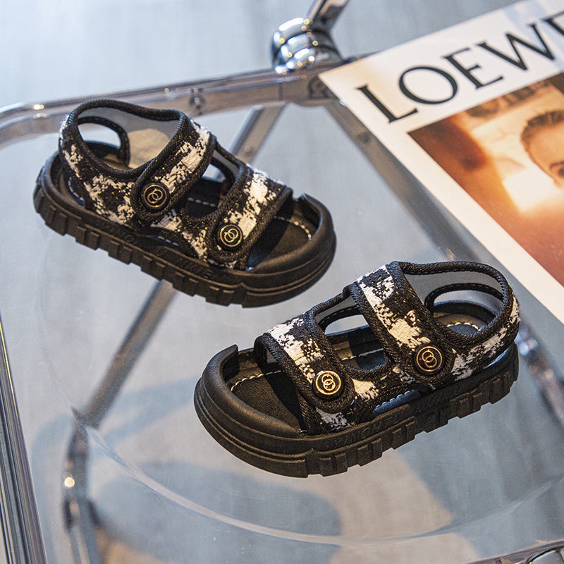 [Hàng Mới Về] Giày Sandal Công Chúa Đế Mềm Chống Trượt Thoải Mái Phong Cách Xiaoxiang Cho Bé Gái