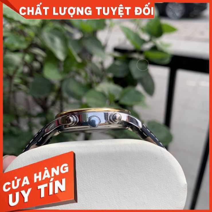 Đồng Hồ Nam longines Sapphire LG065 Case 40mm 6 kim thể thao Máy Pin Nhật