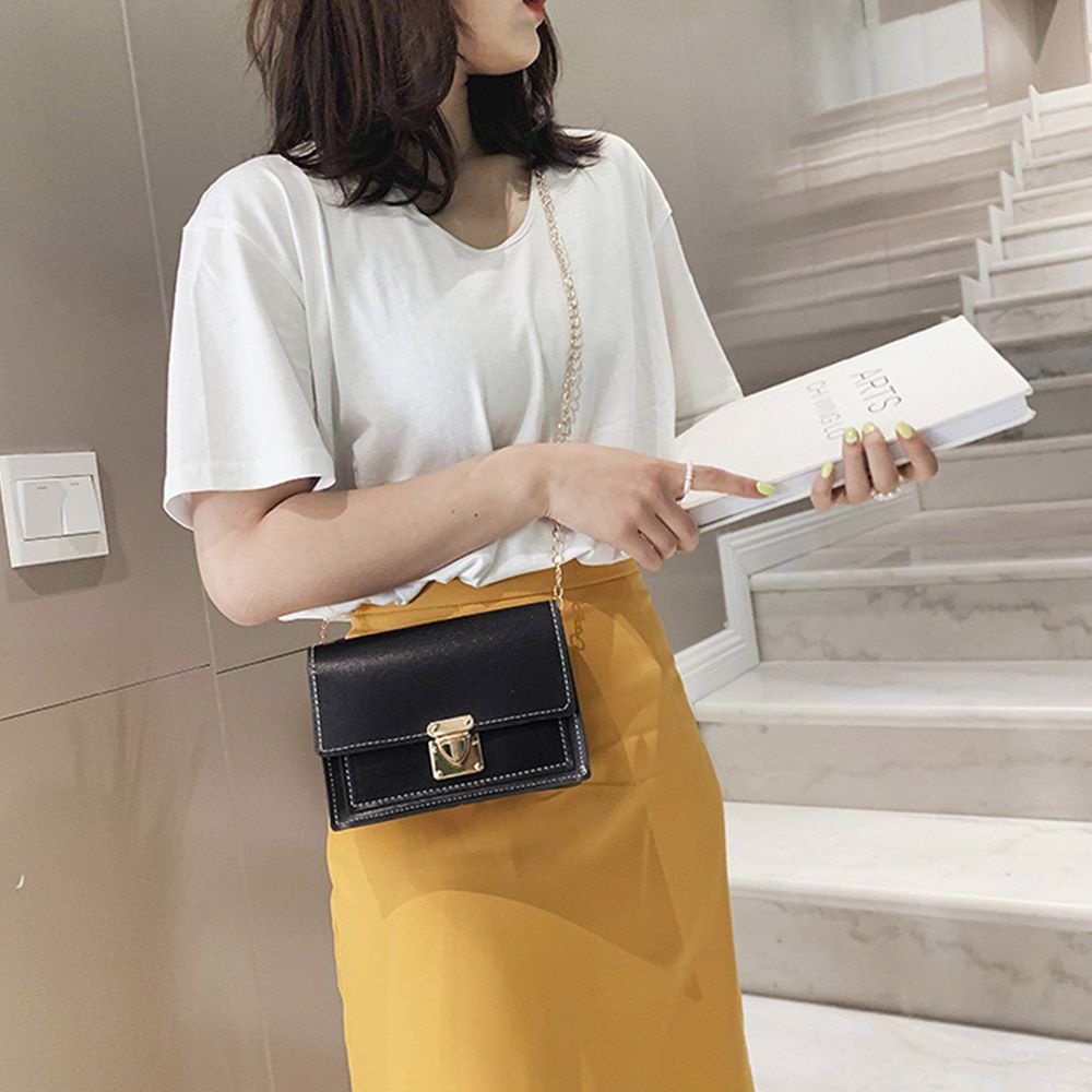 UUMIR Túi Đeo Chéo Mini Bằng Da PU Thời Trang Dành Cho Nữ