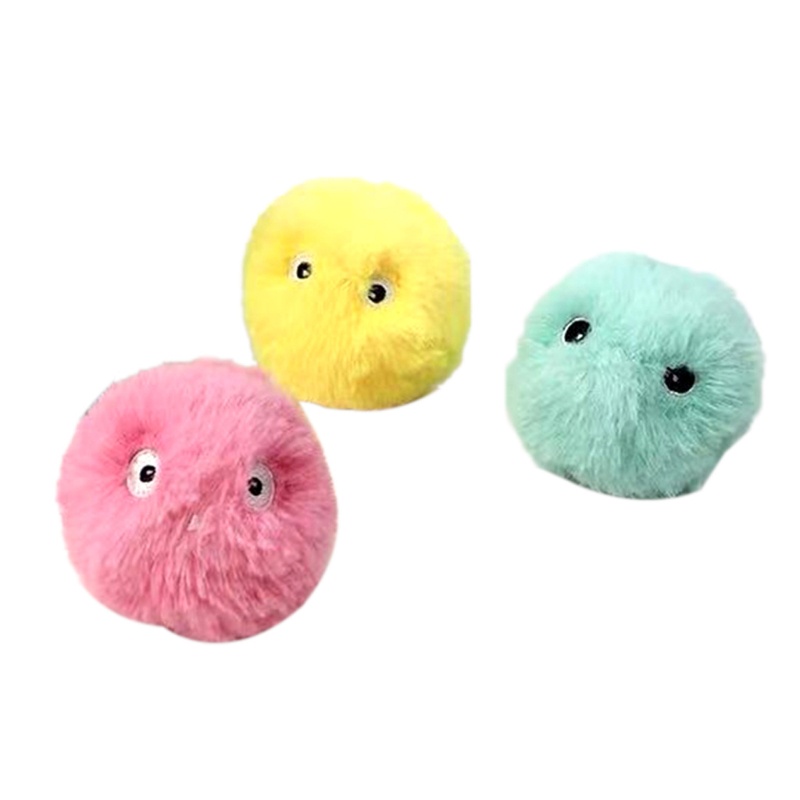 Bộ 3 Đồ Chơi Tương Tác Với Mèo Hình Chú Chim / Ếch Nhồi Bông Có Âm Thanh Vui Nhộn