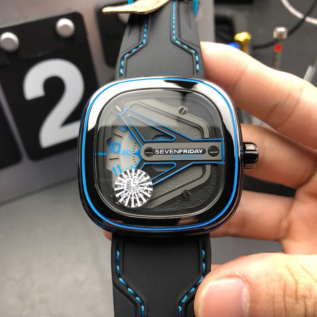 Đồng Hồ Nam  - Automatic - Hộp Gỗ, Sách, Thẻ Bảo Hành 2 năm , Khăn, Dây Cao Su Cao Cấp Tặng Kèm