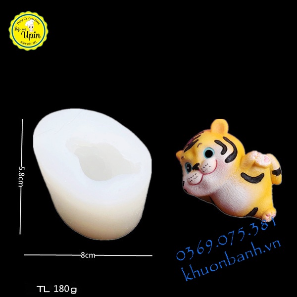 khuôn Silicon con cọp con hổ con giáp tuổi dần
