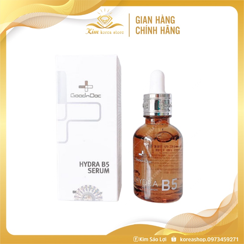 Serum cấp nước phục hồi căng bóng da B5 Goodnooc hydra b5