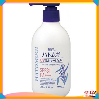 KEM DƯỠNG THỂ CHỐNG NẮNG / HATOMUGI / KEM DƯỠNG THỂ TRẮNG DA chống nắng Hatomugi SPF31 PA+++
