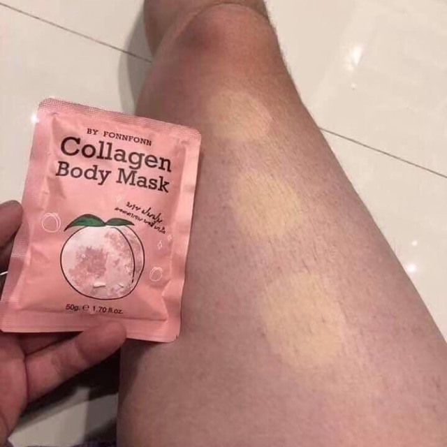 Tắm trắng đào collagen body mask