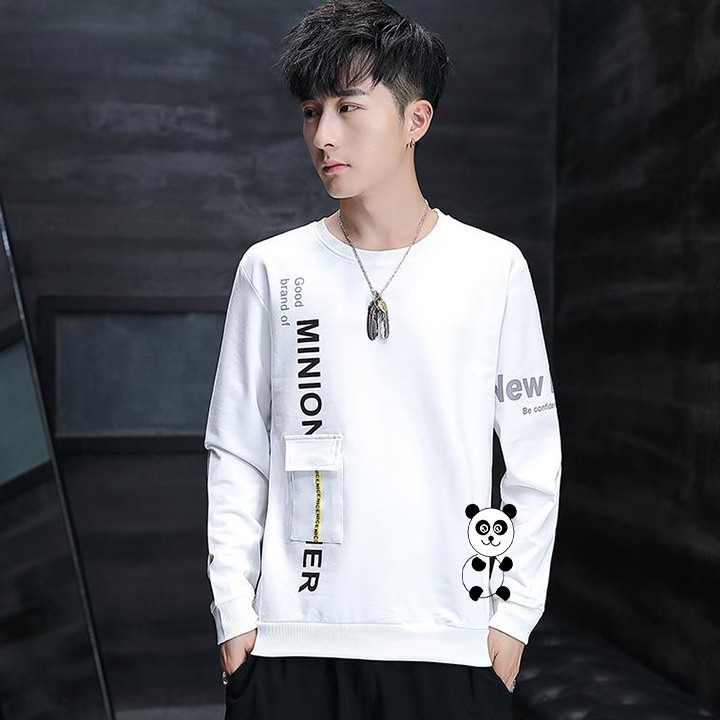 Áo thun dài tay nam form rộng có túi hộp vải xịn phong cách hàn 02 | BigBuy360 - bigbuy360.vn