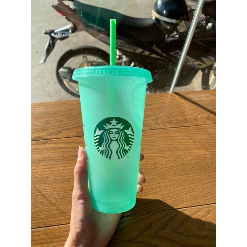 Cốc Nhựa Đựng Nước Starbucks 24 Fl Oz 1 / 5 Màu Sắc Có Thể Tái Sử Dụng