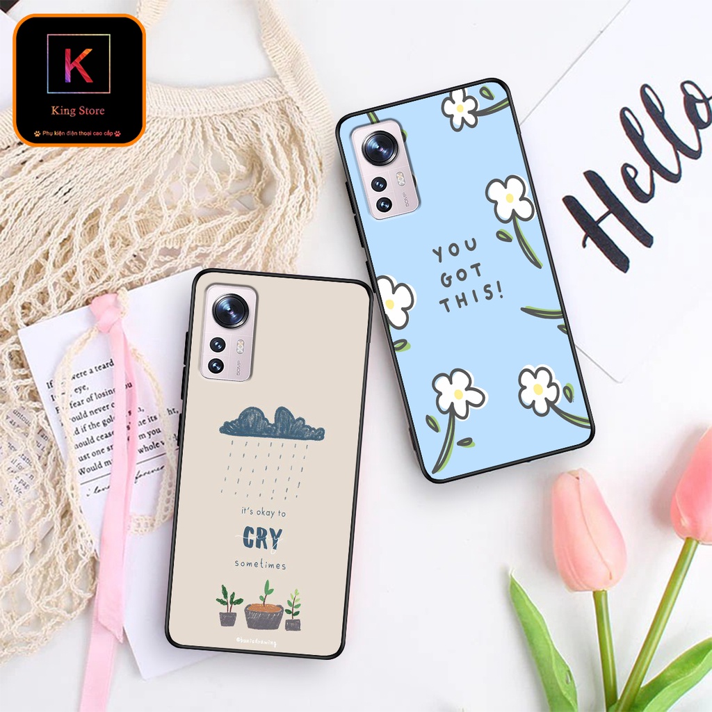 Ốp lưng Xiaomi 12 - Xiaomi 12S - Xiaomi 12 Lite - Ốp in hình BlueSky - Lưng nhám viền TPU cao cấp