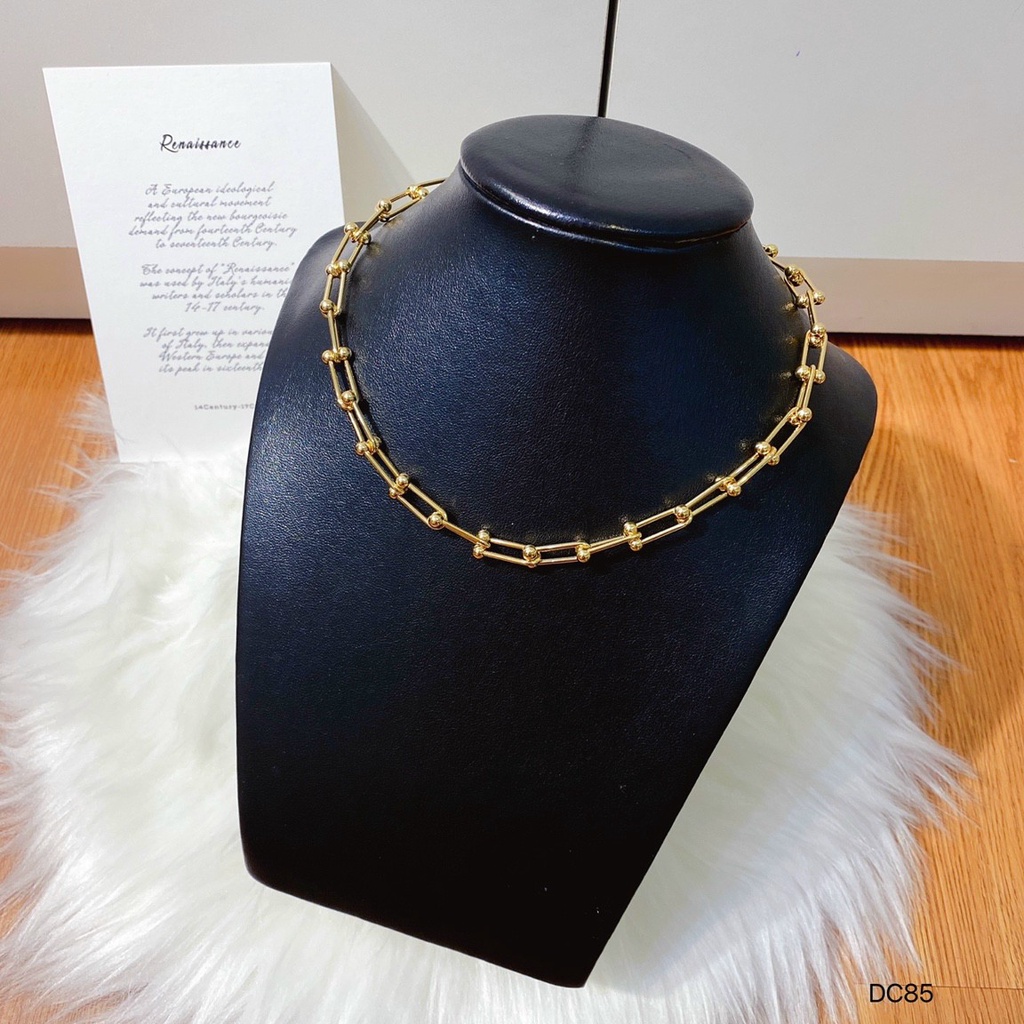 Set vòng tay, dây chuyền, bông tai nữ titan không gỉ mang phong cách Hàn Quốc