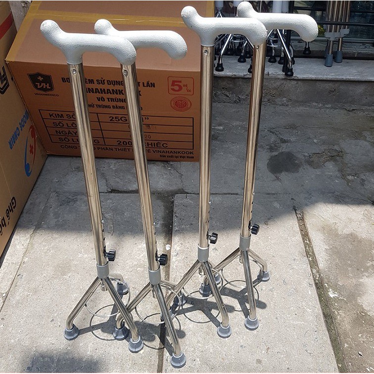 Gậy chống đi bộ cho người già inox cao cấp