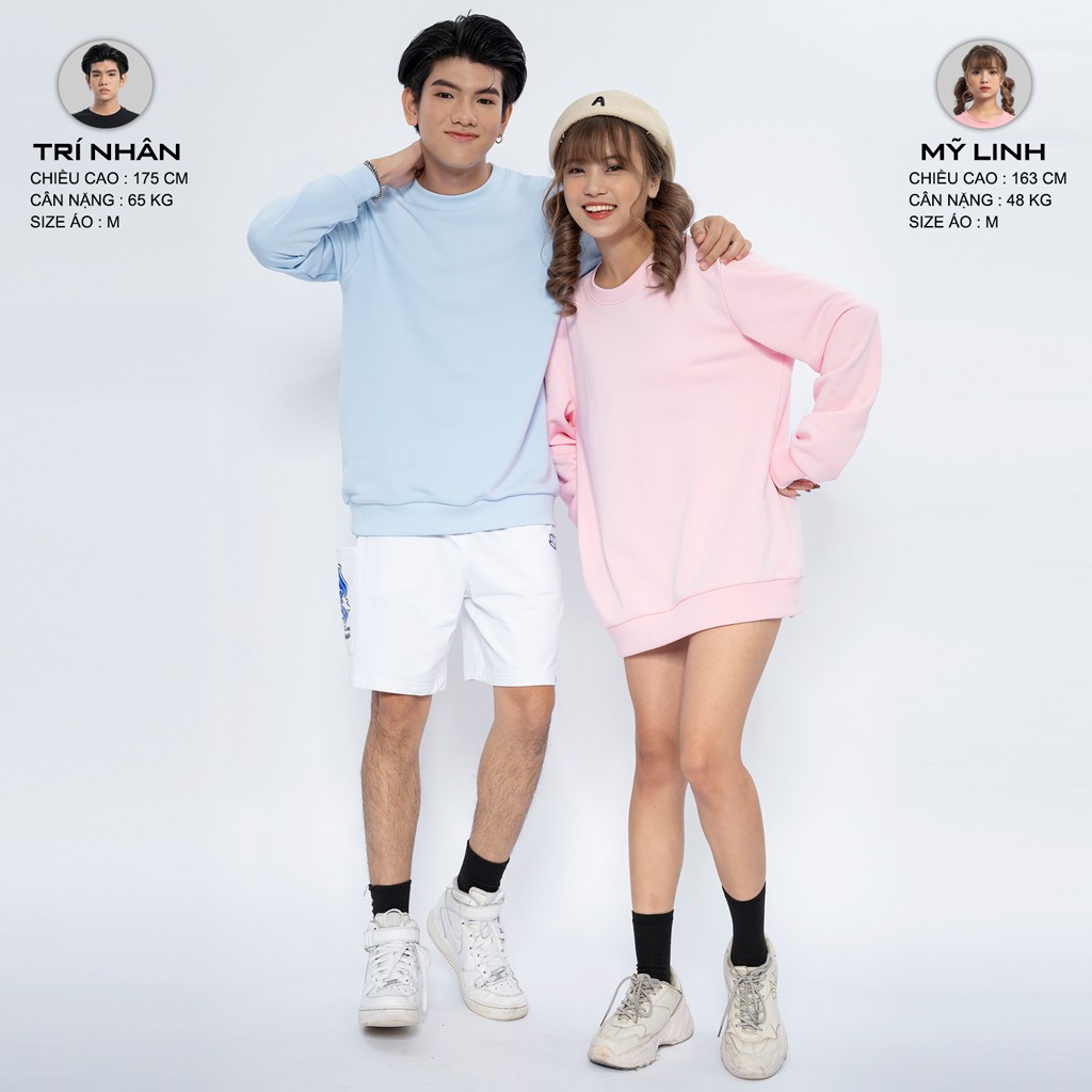 Áo Sweater Form Rộng Nam Nữ URBAN OUTFITS Kiểu Trơn SWO01 Thun Cotton Nỉ 4 Chiều Local Brand | WebRaoVat - webraovat.net.vn