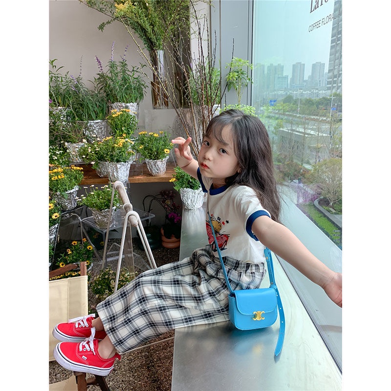 Hàng Mới Về Bộ Áo Croptop Tay Ngắn Và Quần Lửng Phong Cách Đường Phố Thời Trang Mùa Hè Cho Bé Gái