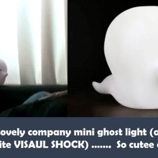 ĐÈN NGỦ GHOST LAMP GIỐNG V BTS