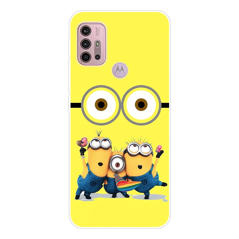 Ốp lưng TPU mềm in hình hoạt hình cho Motorola MOTO G30 MOTOG30